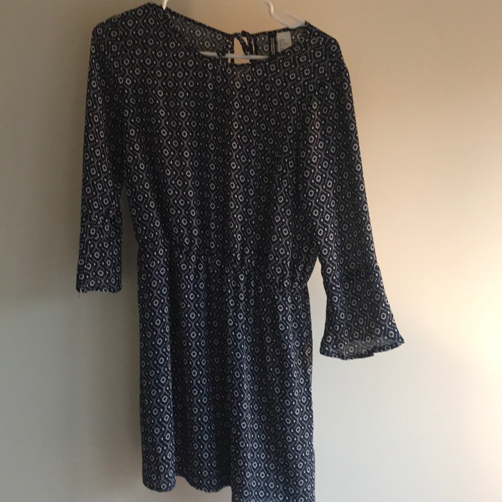 Geometric pattern dress